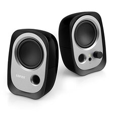Колонки Edifier R12 Black, 2x2W RMS, 3,5 AUX, USB Колонки Edifier R12 Black, 2x2W RMS, 3,5 AUX, USB