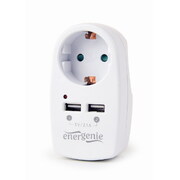 Зарядное устройство EnerGenie 2 USB x 2.1A (EG-ACU2-02) Зарядное устройство EnerGenie 2 USB x 2.1A (EG-ACU2-02)