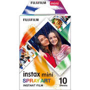 Картридж с пленкой Fujifilm Instax Mini Spray Art (10 кадров) Картридж с пленкой Fujifilm Instax Mini Spray Art (10 кадров)