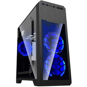Корпус ATX GAMEMAX G563, w/o PSU, 3x120mm, Blue LED Корпус ATX GAMEMAX G563, w/o PSU, 3x120mm, Blue LED