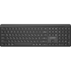 Беспроводная клавиатура Gembird KBS-WPS-03-CYRL Black