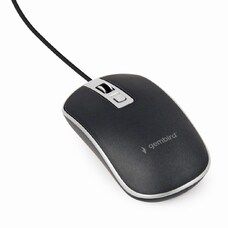Мышь Gembird MUS-4B-06-BS Black/Silver Мышь Gembird MUS-4B-06-BS Black/Silver