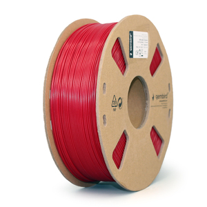 Gembird PLA+ Filament, Red, 1.75 mm, 1 kg