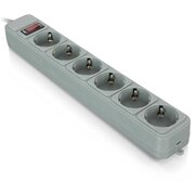 Сетевой фильтр Gembird SPG6-B-10C, 6 Sockets, 3.0m