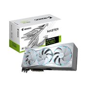 Видеокарта GIGABYTE AORUS GeForce RTX 5080 MASTER ICE 16G, White