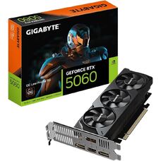 Видеокарта GIGABYTE GeForce RTX 5060 OC Low Profile 8G, Black Видеокарта GIGABYTE GeForce RTX 5060 OC Low Profile 8G, Black