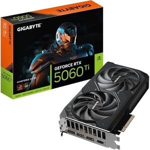 Видеокарта Gigabyte RTX5060Ti 8GB GDDR7 Windforce OC  (GV-N506TWF2OC-8GD)