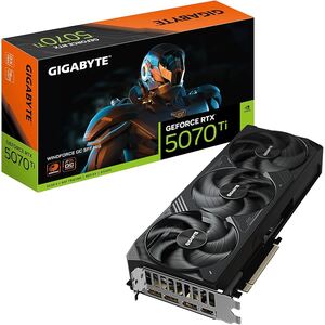 Видеокарта Gigabyte RTX5070Ti 16GB GDDR7 WindForce OC