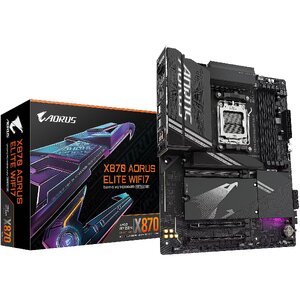 Материнская плата GIGABYTE X870 AORUS ELITE WIFI7, Socket AM5 Материнская плата GIGABYTE X870 AORUS ELITE WIFI7, Socket AM5