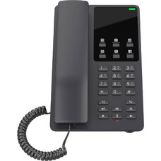 Гостиничный IP-телефон Grandstream GHP621, 2 SIP,2 Line, PoE, Black