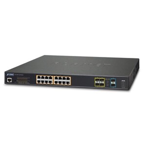 16-port Gigabit Managed PoE+ Switch, Planet "GS-5220-16UP4S2X", 16-port Gigabit Managed PoE+ Switch, Planet "GS-5220-16UP4S2X",