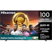 Телевизор 100" Hisense 100E7Q PRO, QLED, Black Телевизор 100" Hisense 100E7Q PRO, QLED, Black