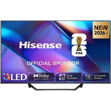 Телевизор 43"  Hisense 43A7S, Black