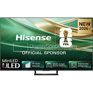 Телевизор 65" Hisense 65E8S, Black