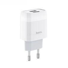 Зарядное устройство  Hoco C73A Glorious dual port charger (EU) white