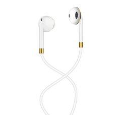 Hoco earphones, Original Apple M1, white