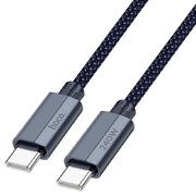 Кабель HOCO U134 Primero 240W Type-C to Type-C (L=1.8M) gray Кабель HOCO U134 Primero 240W Type-C to Type-C (L=1.8M) gray