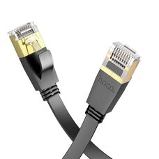 HOCO US07 Сетевой кабель для интернета cat-6 (L=5M) black HOCO US07 Сетевой кабель для интернета cat-6 (L=5M) black