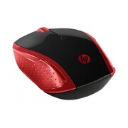 HP 200 Empress Red Wireless Mouse, Black/Red HP 200 Empress Red Wireless Mouse, Black/Red