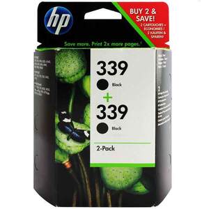 HP №339 Black Cartridge 2-pack of C8767EE