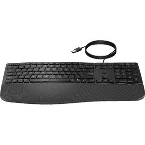 Проводная клавиатура HP 480 Comfort Wired Keyboard (EN/RU)