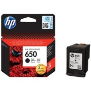 HP #650 Black Ink Cartridge for DeskJet 2515/3515 AiO, 360 pages