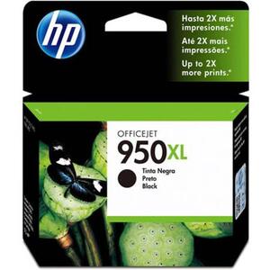HP #950XL Black Officejet Ink Cartridge for Officejet Pro 8100/8600 Pr HP #950XL Black Officejet Ink Cartridge for Officejet Pro 8100/8600 Pr
