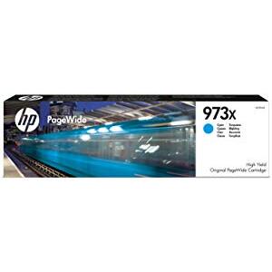 HP 973X High Yield Cyan Original PageWide Cartridge