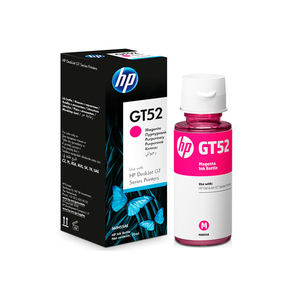HP GT52 Magenta Original Ink Bottle (~8,000 pages), DeskJet G5810/G5820 HP GT52 Magenta Original Ink Bottle (~8,000 pages), DeskJet G5810/G5820