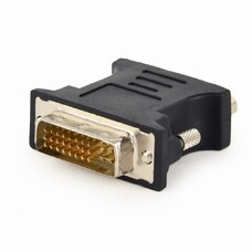 Адаптер DVI-VGA - Gembird A-DVI-VGA-BK, Black