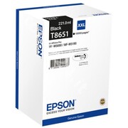 Ink Cartridge Epson T8651 / C13T865140, WF-M5xxx XXL Mono Cartridge, 221ml, Ink Cartridge Epson T8651 / C13T865140, WF-M5xxx XXL Mono Cartridge, 221ml,