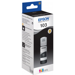 Чернила Epson T00S14A, 103 EcoTank Black Чернила Epson T00S14A, 103 EcoTank Black