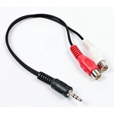 Кабель CCA-406 3.5mm stereo plug to 2 x phono sockets 0.2m Кабель CCA-406 3.5mm stereo plug to 2 x phono sockets 0.2m