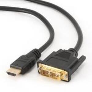 Кабель HDMI to DVI  7.5m Gembird CC-HDMI-DVI-7.5MC, male-male