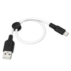 Кабель HOCO X21 Plus Silicone Type-C (L=0.25M) black&white