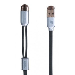 Кабель Lightning+Micro-USB Remax, Binary, Black Кабель Lightning+Micro-USB Remax, Binary, Black