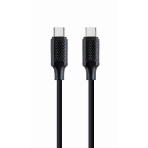 Кабель Type-C - 1.5 m - Cablexpert CC-USB2-CMCM100-1.5M, Black