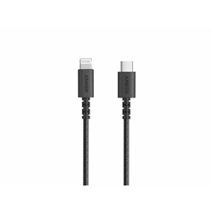 Кабель Type-C на Lightning - 0.91 m - Anker PowerLine Select+, black Кабель Type-C на Lightning - 0.91 m - Anker PowerLine Select+, black