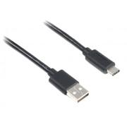 Кабель Type-C /USB2.0, AM/CM, 1.0 m, SVEN, Black