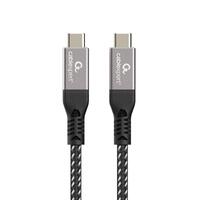 Кабель USB4 Type-C 240W, 40 Gbps, 1.5м Gembird CCBP-USB4-CMCM240-1.5M