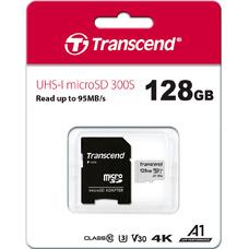 Карта памяти 128GB MicroSD Transcend TS128GUSD300S