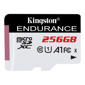 Карта памяти MicroSDXC 256GB Kingston High-Endurance Class 10 UHS-I U1 A1 Карта памяти MicroSDXC 256GB Kingston High-Endurance Class 10 UHS-I U1 A1