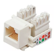 Keystone Jack RJ-45 shielded cat.5E, LY-KJ5-31, Dual IDC Type