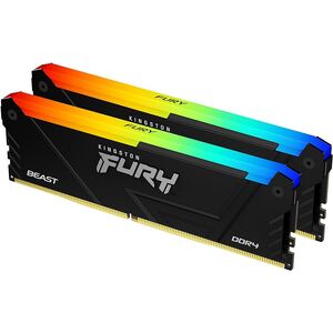 Память 64GB DDR4-3200MHz Kingston FURY Beast RGB (2x32GB) Память 64GB DDR4-3200MHz Kingston FURY Beast RGB (2x32GB)