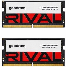 Комплект оперативной памяти 32GB (2x16GB) DDR5-5600 SODIMM GOODRAM RIVAL Комплект оперативной памяти 32GB (2x16GB) DDR5-5600 SODIMM GOODRAM RIVAL