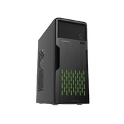 Корпус ATX 500W Sohoo 2810BG, 2xUSB2.0, Black, ATX-500W-12cm