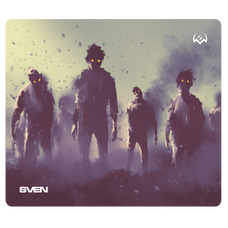 Коврик для мыши SVEN MP-G02S Zombie, 230 x 200 x 2mm Коврик для мыши SVEN MP-G02S Zombie, 230 x 200 x 2mm