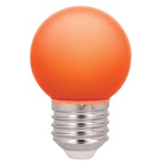 Лампа Forever Light, LED Bulb E27 G45 2W 230v orange (5шт)