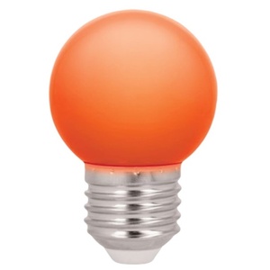 Лампа Forever Light, LED Bulb E27 G45 2W 230v orange (5шт)