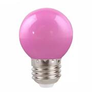 Лампа Forever Light, LED Bulb E27 G45 2W 230V pink (5шт) Лампа Forever Light, LED Bulb E27 G45 2W 230V pink (5шт)